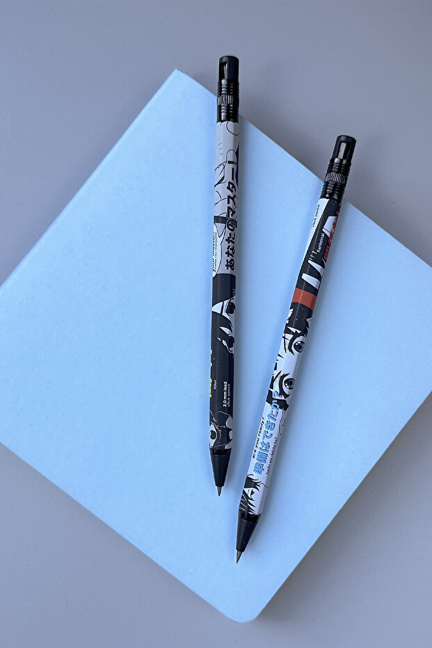 قلم متعدد الاستخدامات مع مبراة - 5