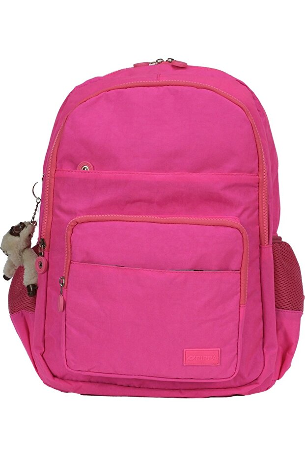 Koral Crinkle Fabric Girl's Four Compartment School and Daily Backpack - Cnt8025-06