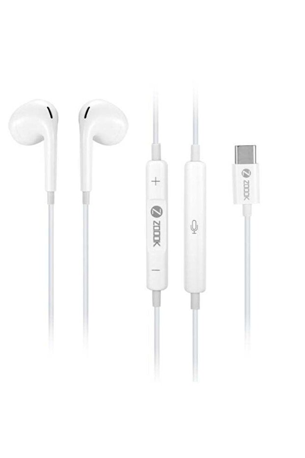 Original Wired Earphones USB-C with Mic & Volume Control | Type-C Headphones for iPhone 16/15 P