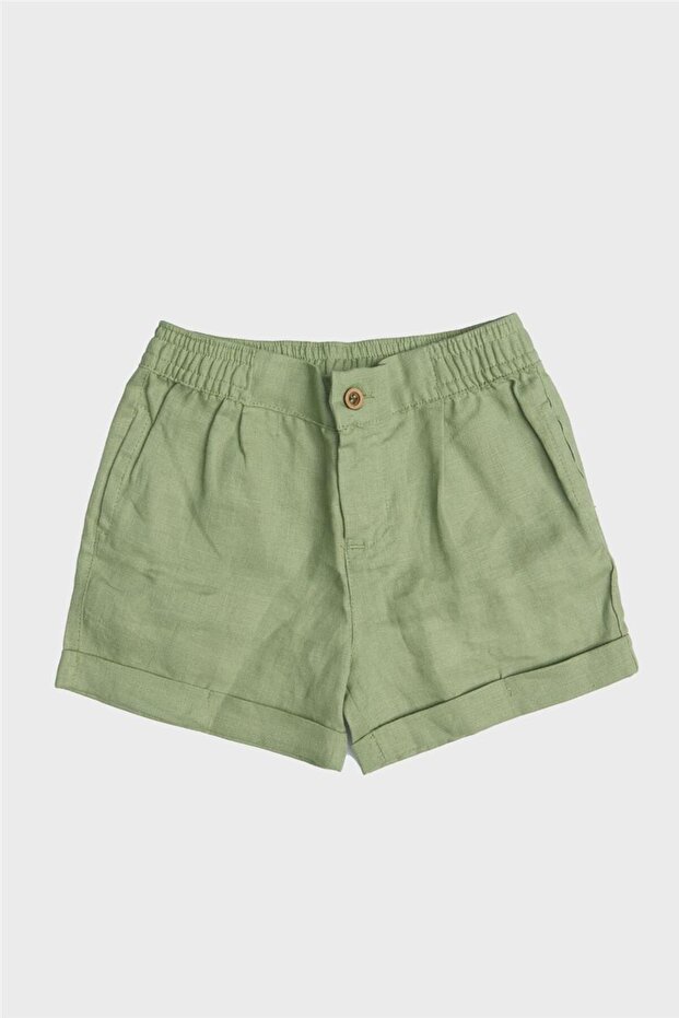 Baby Boy Green Shorts