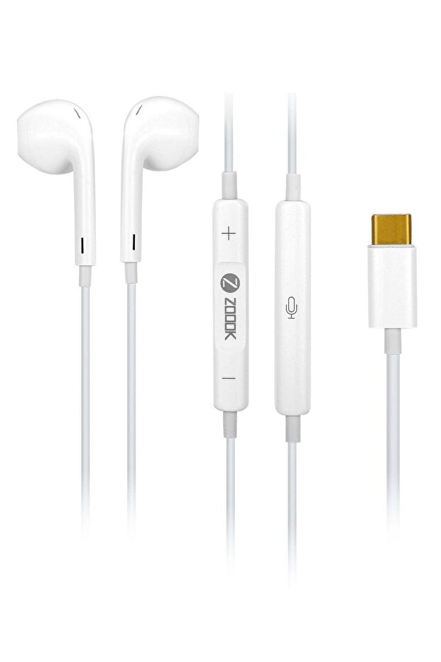 Original Wired Earphones Genius USB-C with Mic & Volume Control
