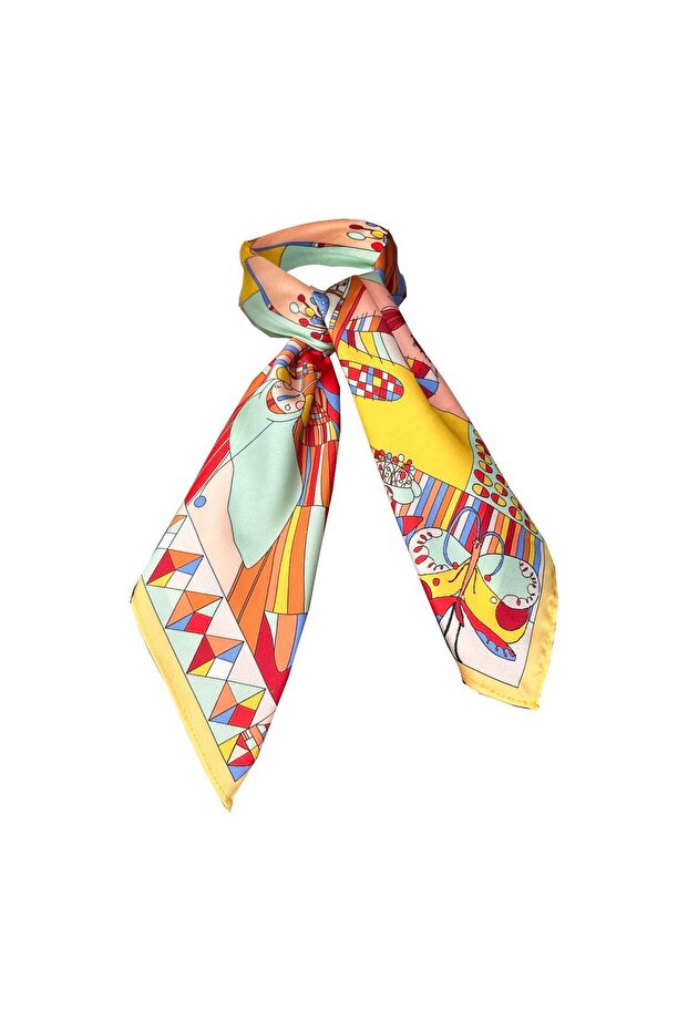 Nil Fular BusyBee-Yellow Eşarp - 3