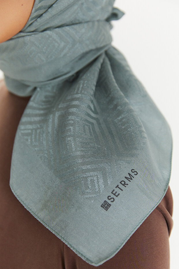 İmza Logolu Eşarp - 4