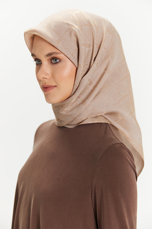 Jakarlı Viskon Eşarp - 3