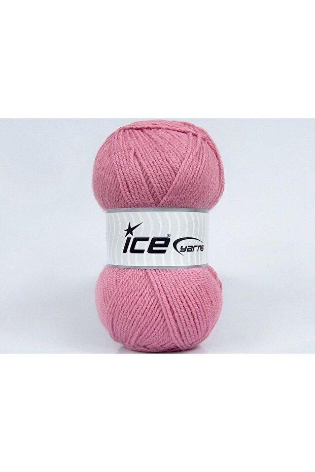 Lot of 4 X 100Gr Skeins Ice Yarns Gonca Hand Knitting Yarn Light Pink