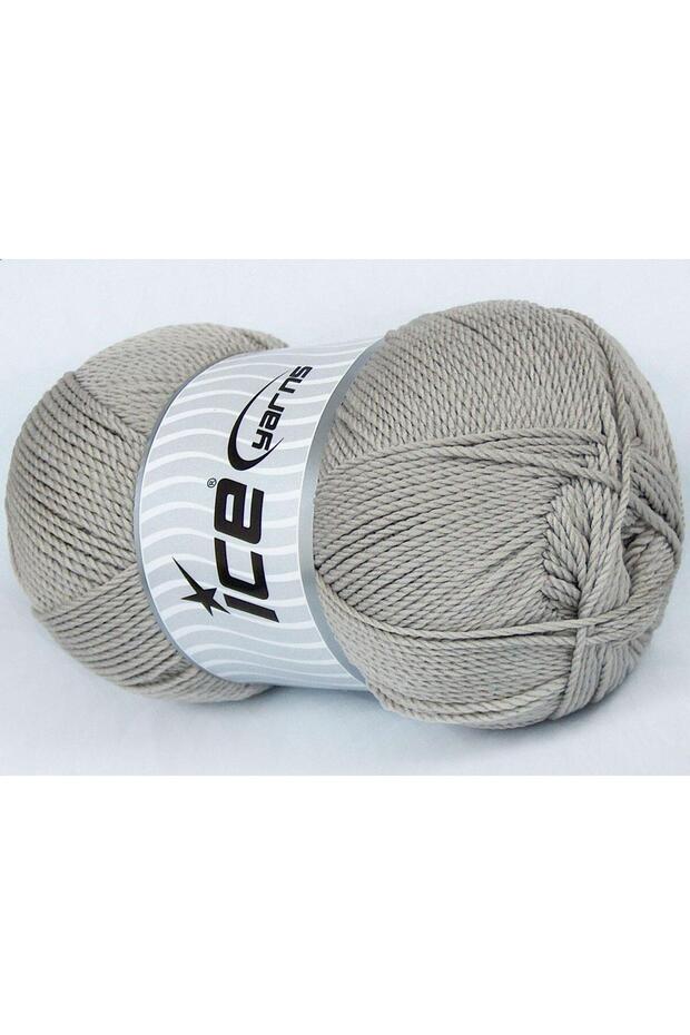 4X100Gr. Twister Dk Acrylic Light Grey Winter, Plain Yarns, 100% Acrylic