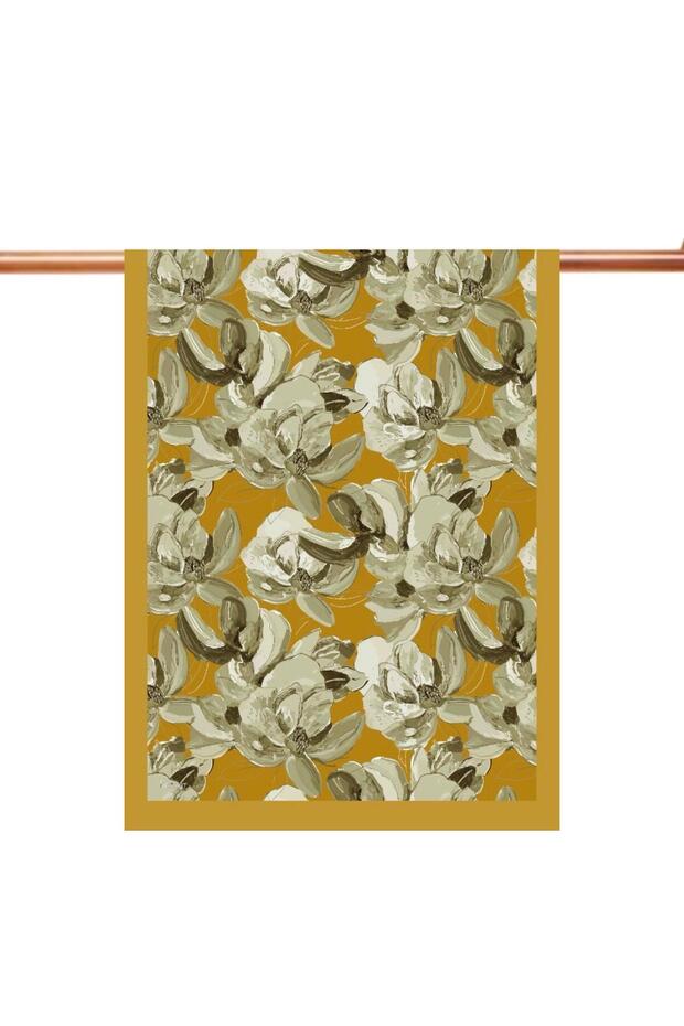 Natural Patterned Shawl - 1