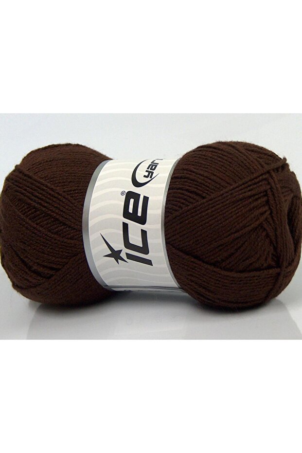 4X100Gr. Bamboo Baby Bamboo Brown Bebe, Summer Yarns, Bamboo, Plain Yarns