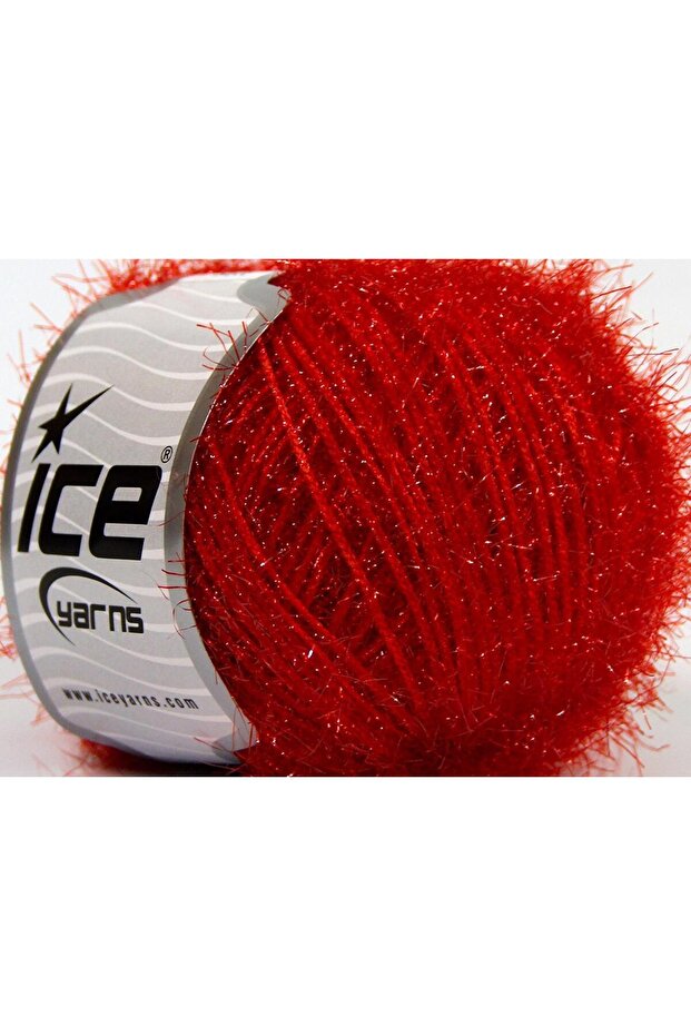 8X50Gr. Sparkle Soft Metallic Glitter Red Metallic Glitter, Soft, Shaggy, Winter