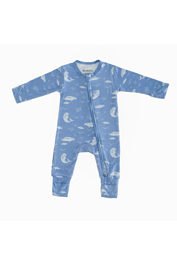 Zippered Bamboo Sleepsuit for Baby and Toddler