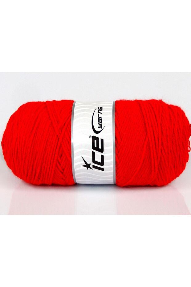 Lot of 2 X 170Gr Skeins Ice Yarns Chiclayo Hand Knitting Yarn Red