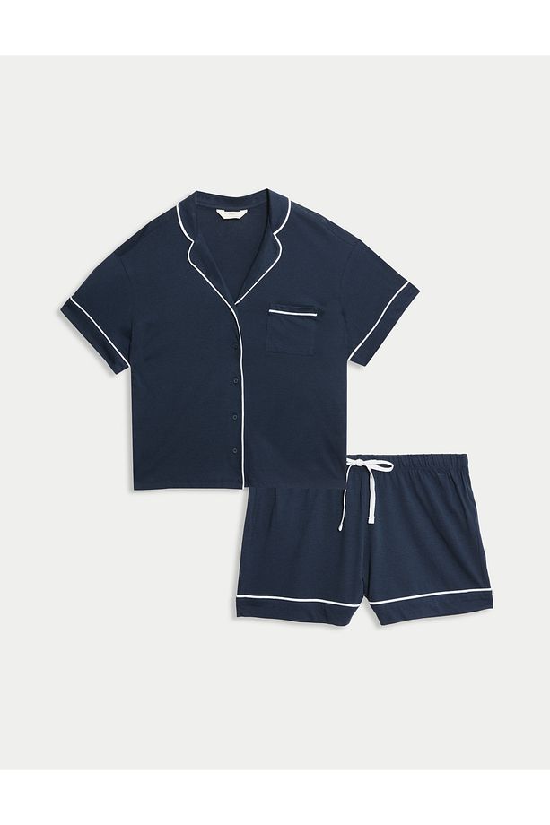 Şortlu Pijama Takımı - 5