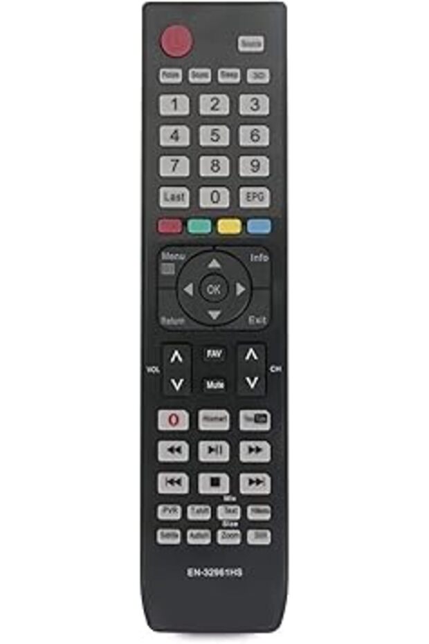 EN-32961HS Remote for Hisense TV: N42K391, N55K391, LTDN55K680UWB, LEDD65T880IXG3D & More