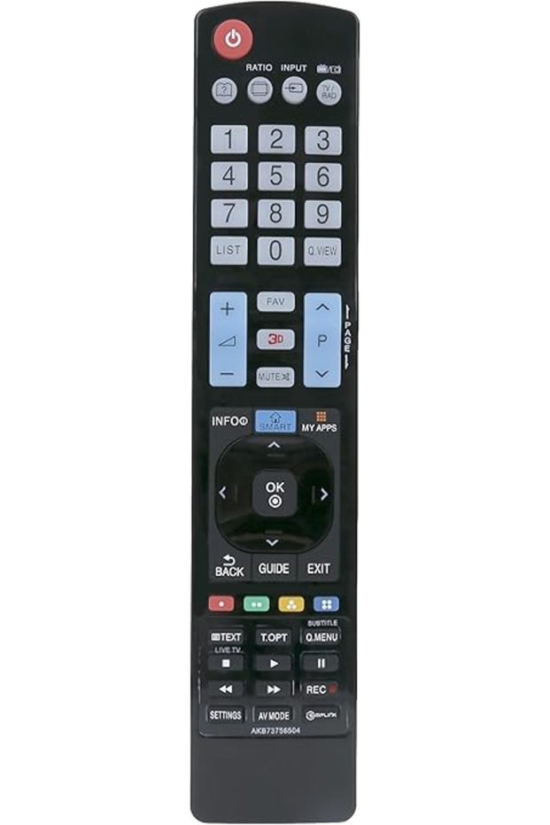 AKB73756504 Remote for LG 3D Smart TV: 60LA620S, 60LA8600, 42LM6410, 50PK550 & More