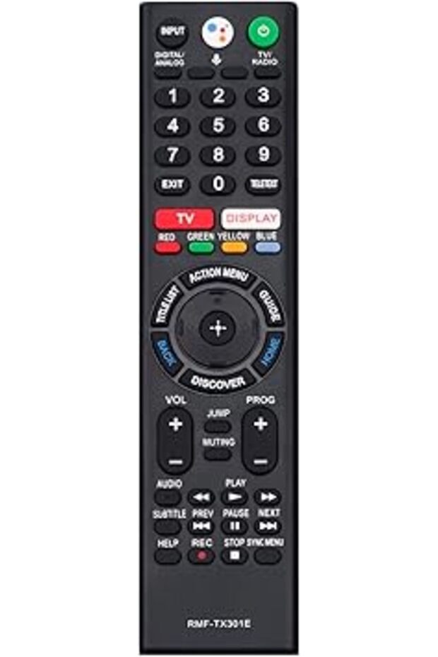 RMF-TX301E Remote for Sony Bravia KDL-55XE8577S KD-55XF7596 KD-43XE8077 KD-55XE8577