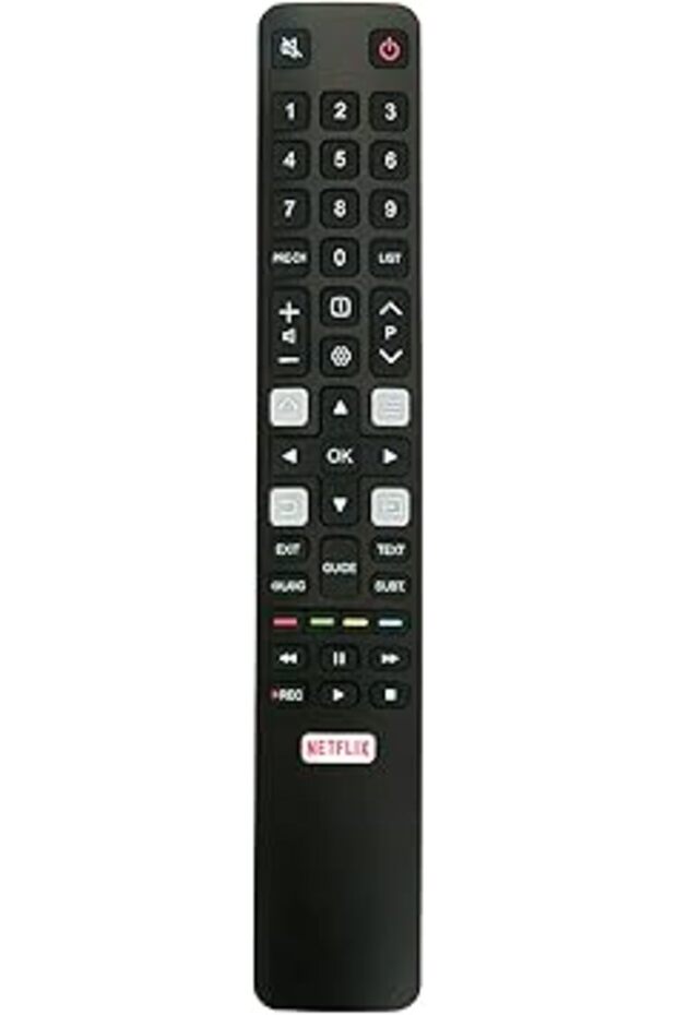 New GRC802N RC802N YAI2 Remote Control fit for TCL TV L50E3800FS LED55P6500US - 1