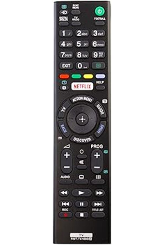 RMT-TX100D Remote for Sony Bravia LCD TV FW-43X8370C FW-55X8570C FWL-75W855C KD-43X8301C