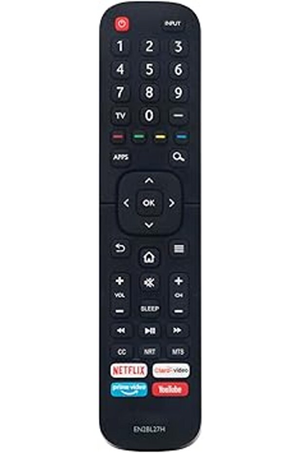 EN2BL27H Remote for Hisense TV 50H7709 65H7709 40H5080F 65H8809 43H5F 43H5070F