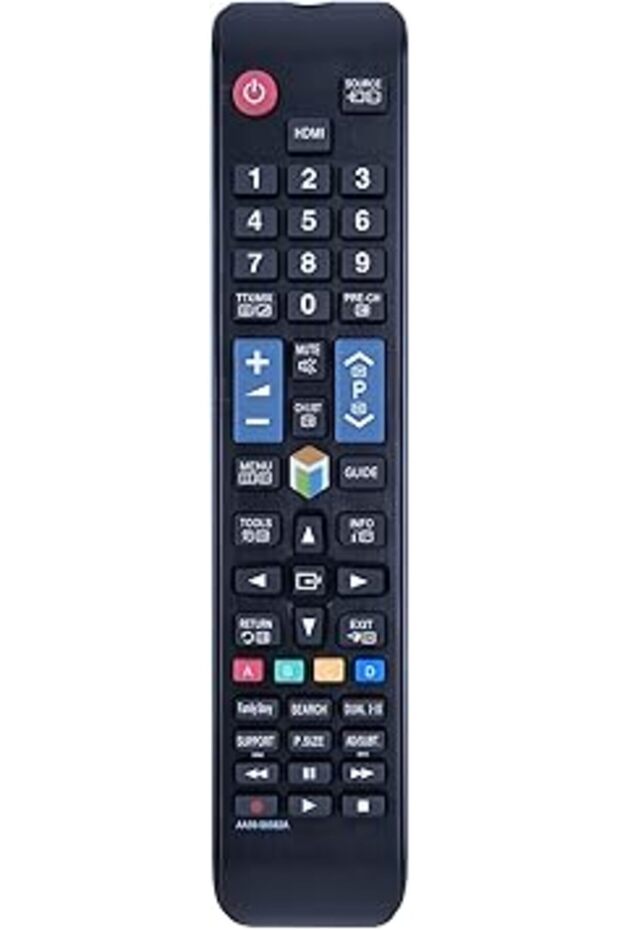 Replacement Remote AA59-00582A/00638A for Samsung Smart TV UN40EH5300F/UN46ES6100F/UN32EH4500