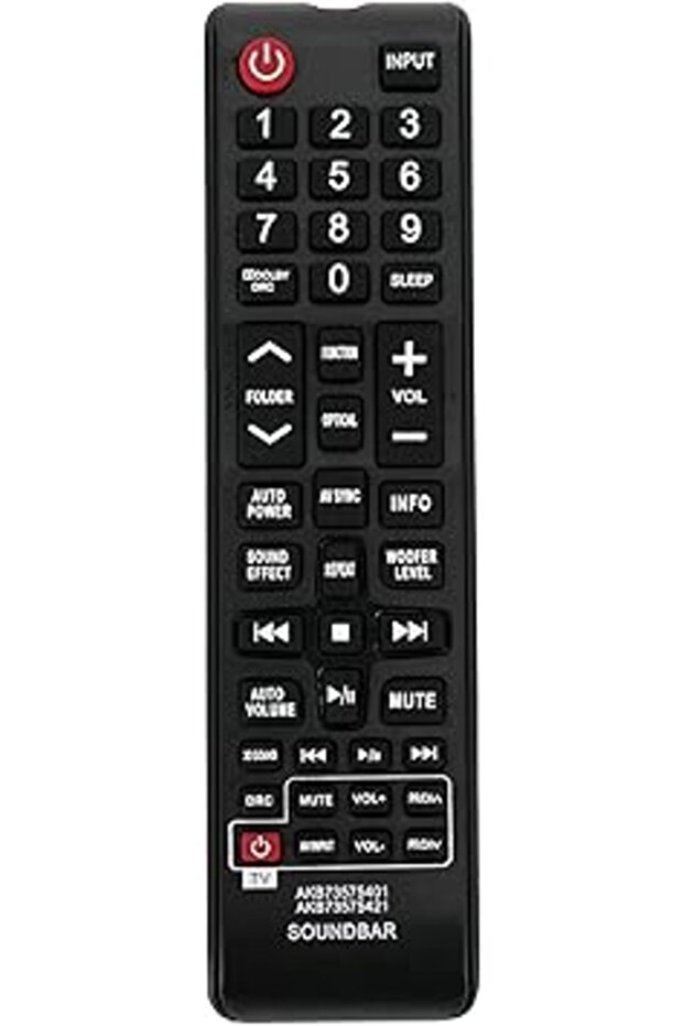 AKB73575421 AKB73575401 Replacement Remote for LG Soundbar NB3250A NB3530A NB3520A