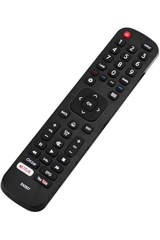 EN2B27 Remote Replacement for Hisense TV RC3394402/01 3139 238 29621