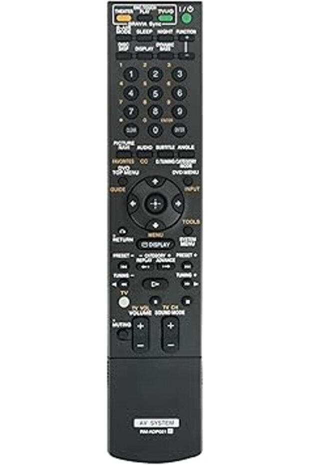 RM-ADP021 Remote for Sony Home Theater System DAV-HDX678WF/575WC/578W/975WF