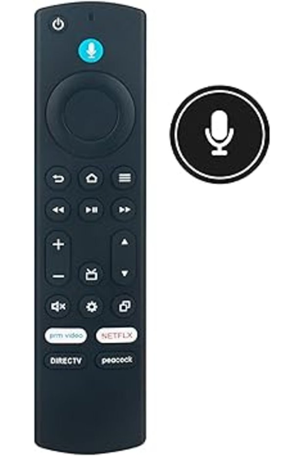 Voice Remote for Insignia TV NS-75F301NA22 NS-55F301NA25 NS-43F301NA25 & More