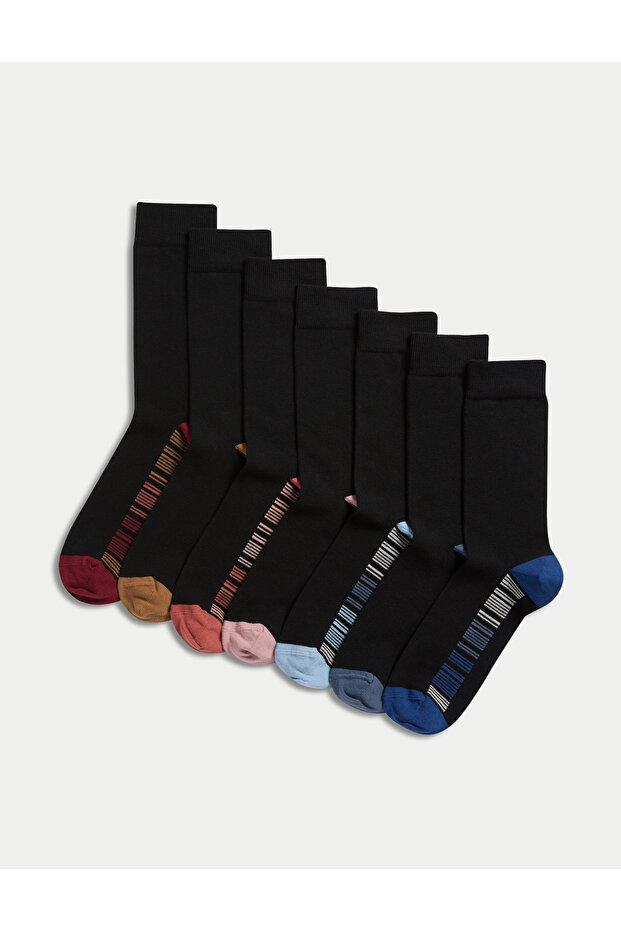 7'li Cool & Fresh™ Çorap Seti - 1