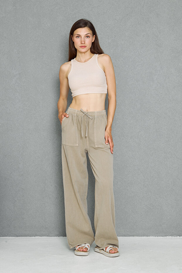 Women's High Waist Palazzo Pants