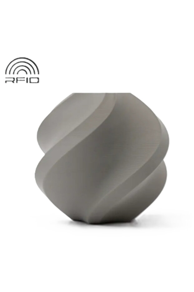 Filament refill, PLA Basic, 1.75 mm, Gray, Bambu Lab, RFID auto reading - 1