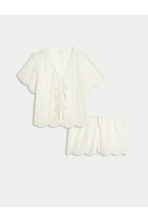 %100 Pamuklu Pijama Takımı - 5