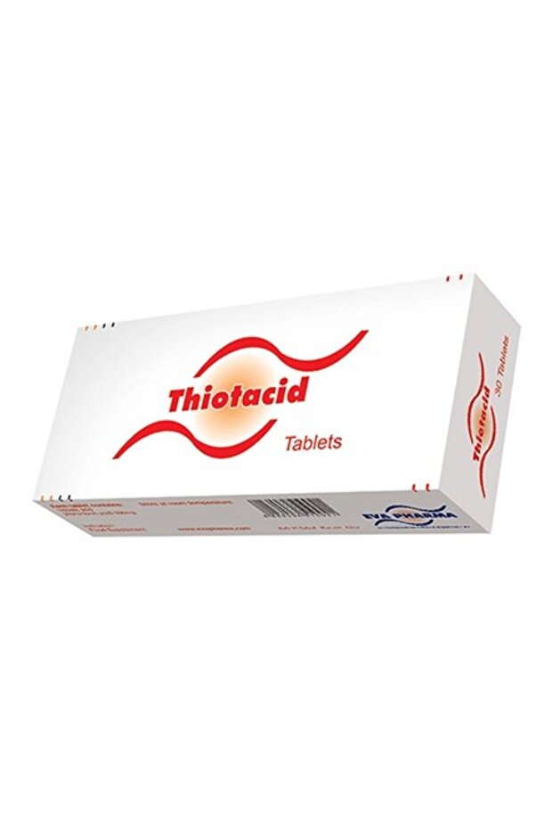 Thiotacid Alpha Lipoic Acid 300 mg 30 Tablets ثيوتاسيد 300مج | 30قرص