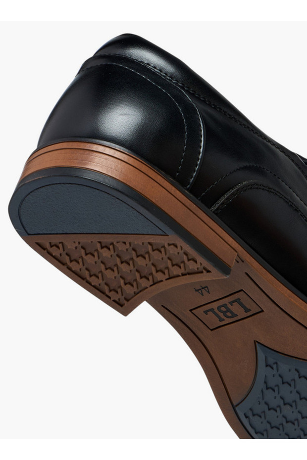 Solid Slip-On Loafers - 5