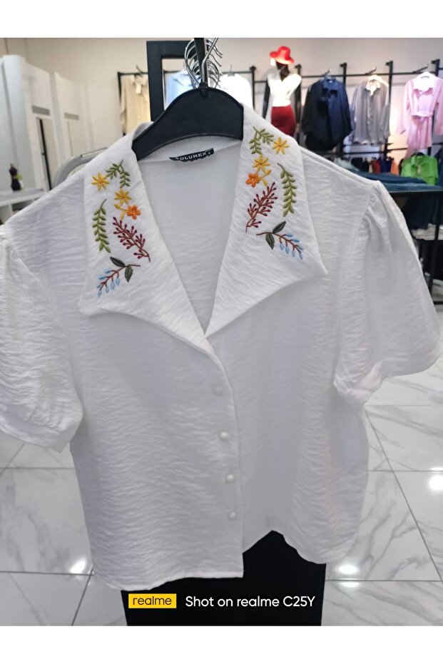 NAKIŞLI GÖMLEK - 1