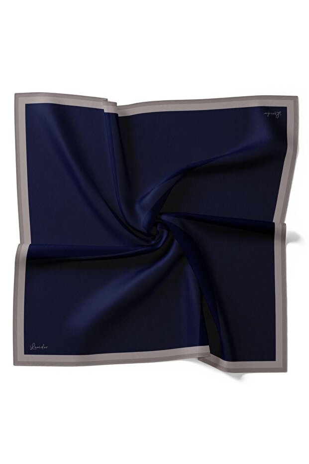 وشاح أورا بنمط تباعد الألوان بلون موحد - 1