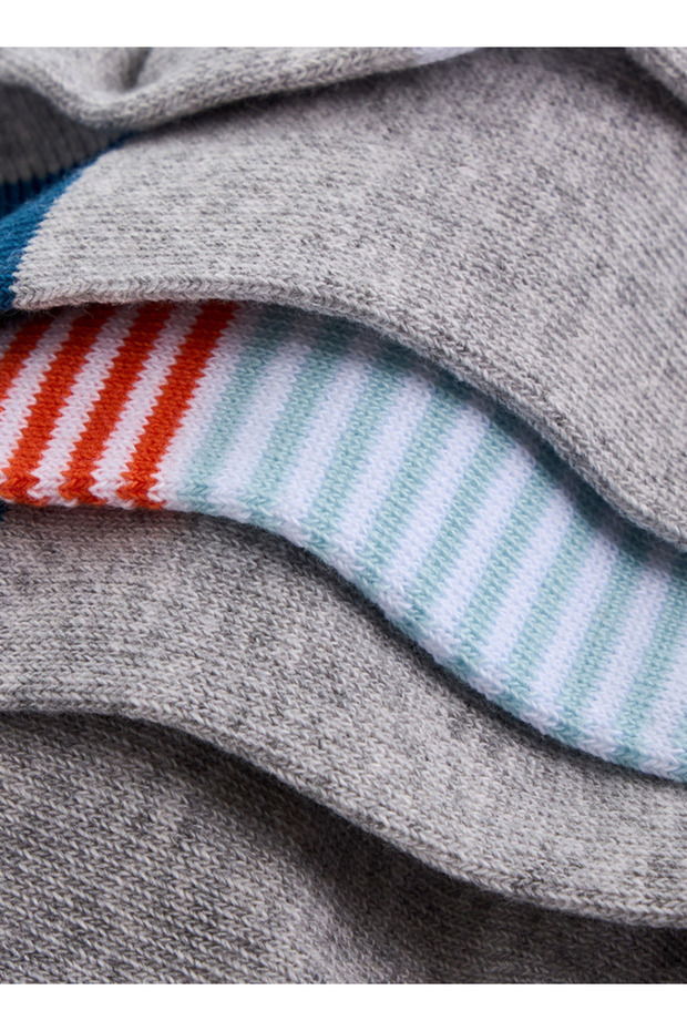 Assorted Ankle Length Socks - Set of 5 - 4
