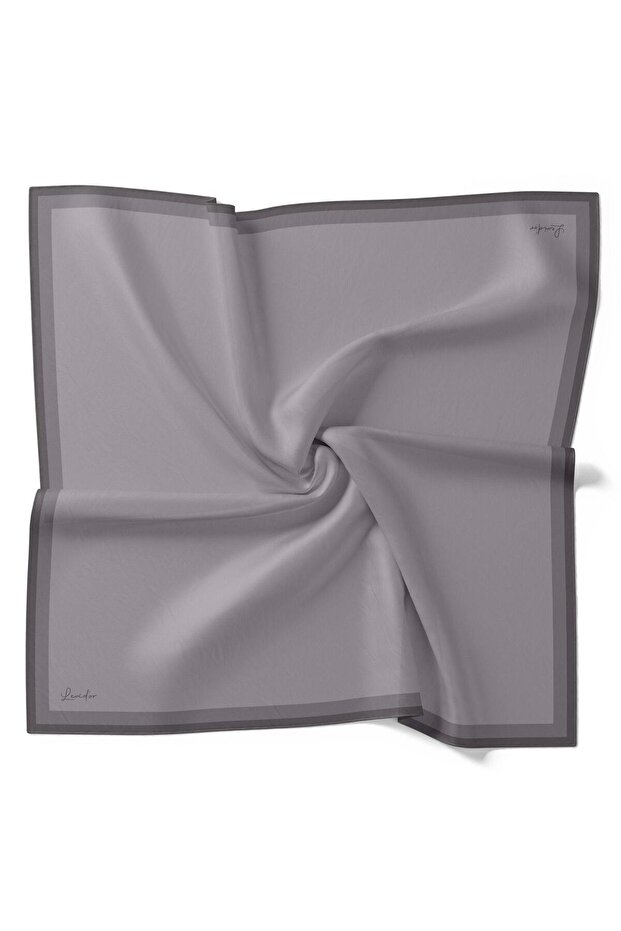 وشاح أورا بنمط تباعد الألوان بلون موحد - 1