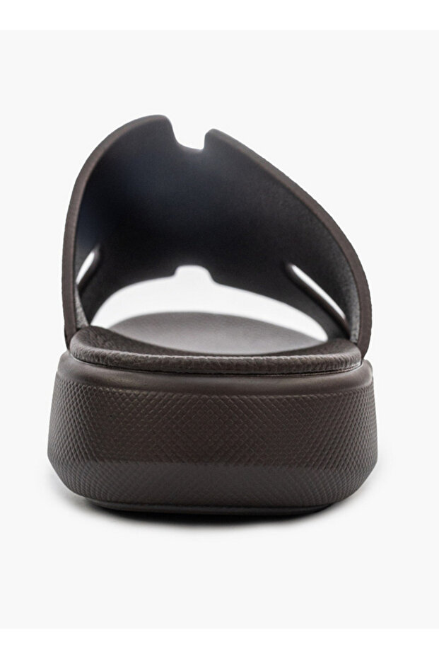 Solid Slip-On Sandals - 5