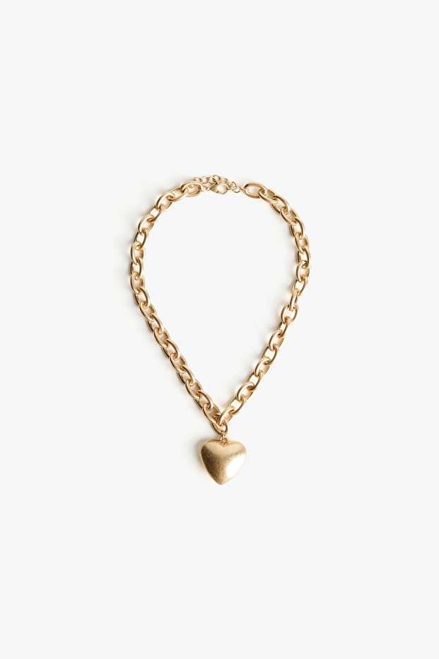 Kalp uçlu kolye - 2