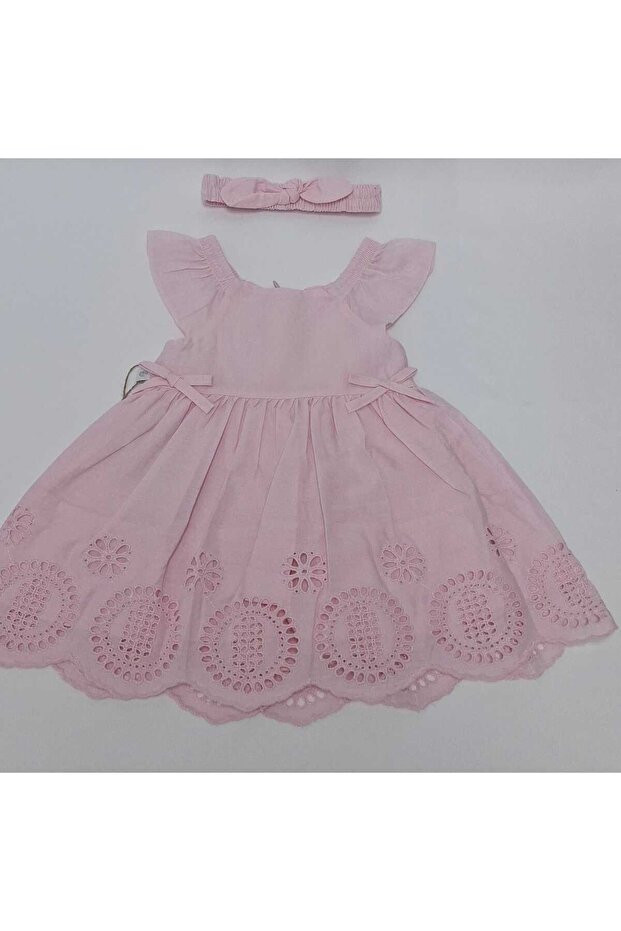 Bambino Ruffle Sleeveless Dress + Headband