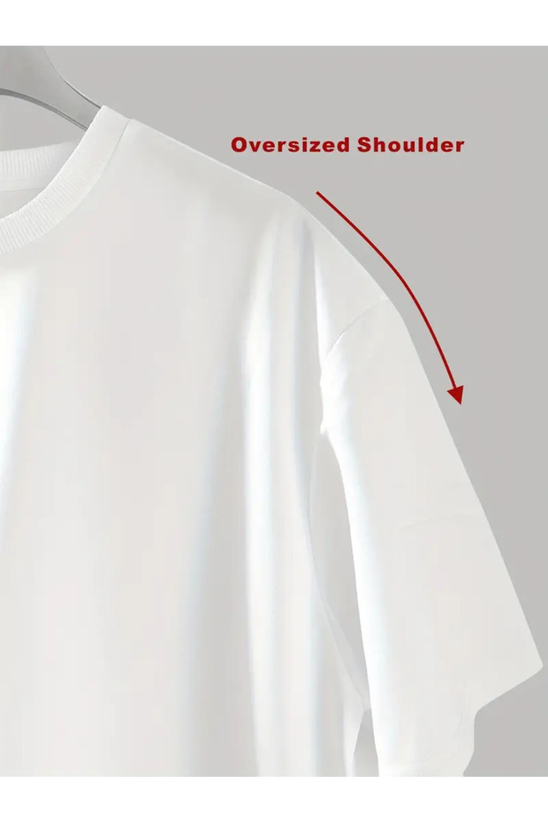 Premium Oversize Cut Short Sleeve Printed T-Shirt