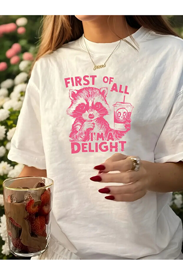 Premium Oversize Cut Short Sleeve Printed T-Shirt
