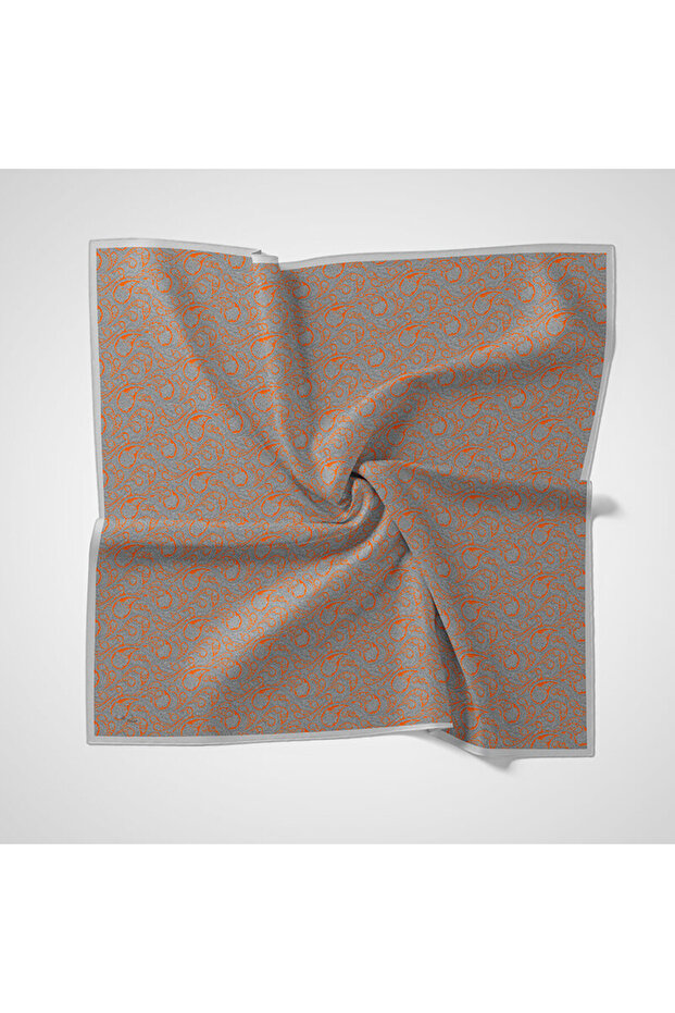 Eșarfă cu model natural - 1