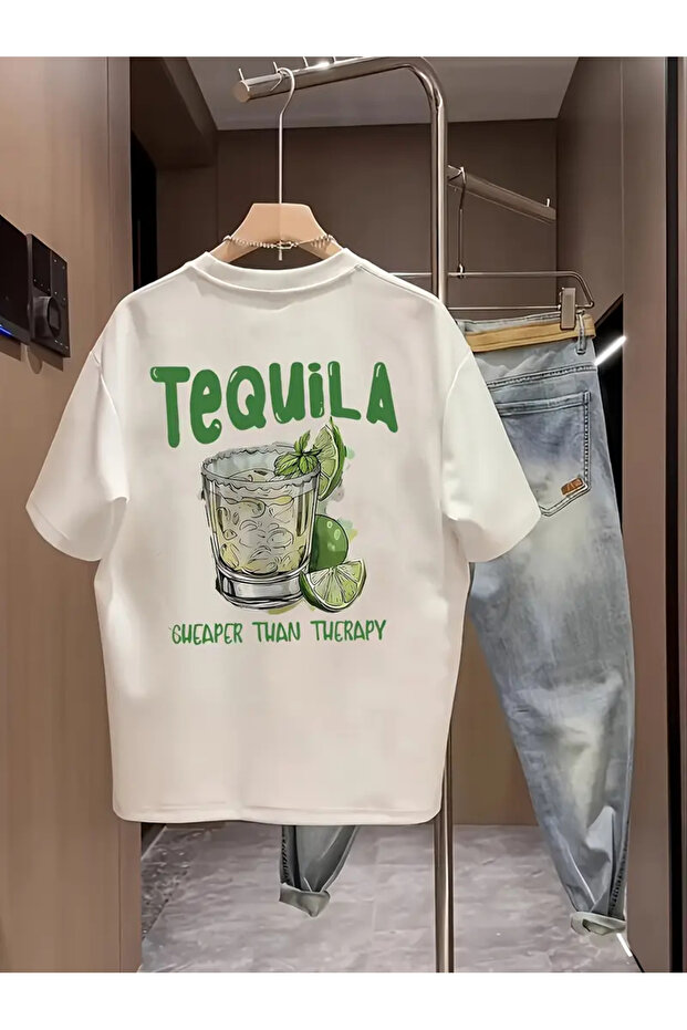 Premium Oversize Cut Short Sleeve Printed T-Shirt