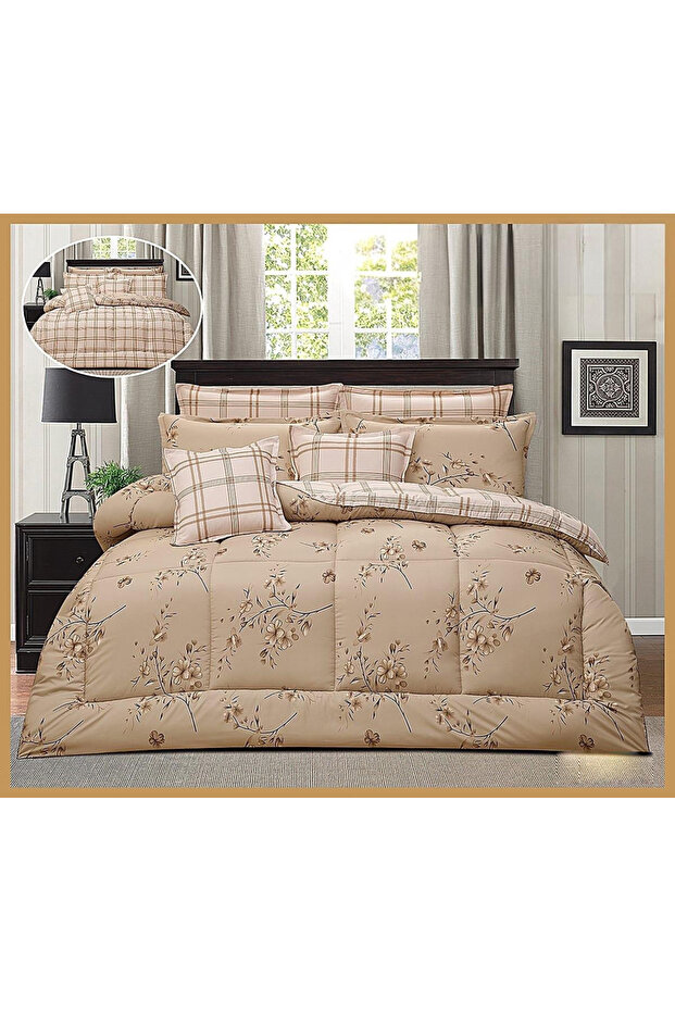 Multi-colored patterned tablecloth - 1