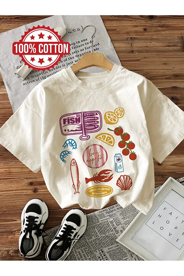 Premium Oversize Cut Short Sleeve Printed T-Shirt