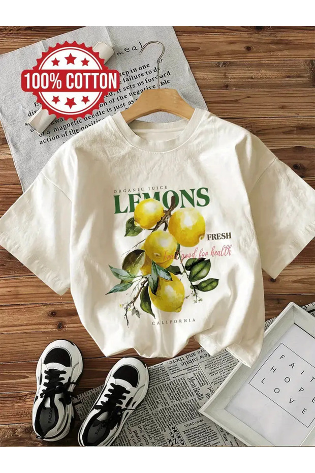 Premium Oversize Cut Short Sleeve Printed T-Shirt