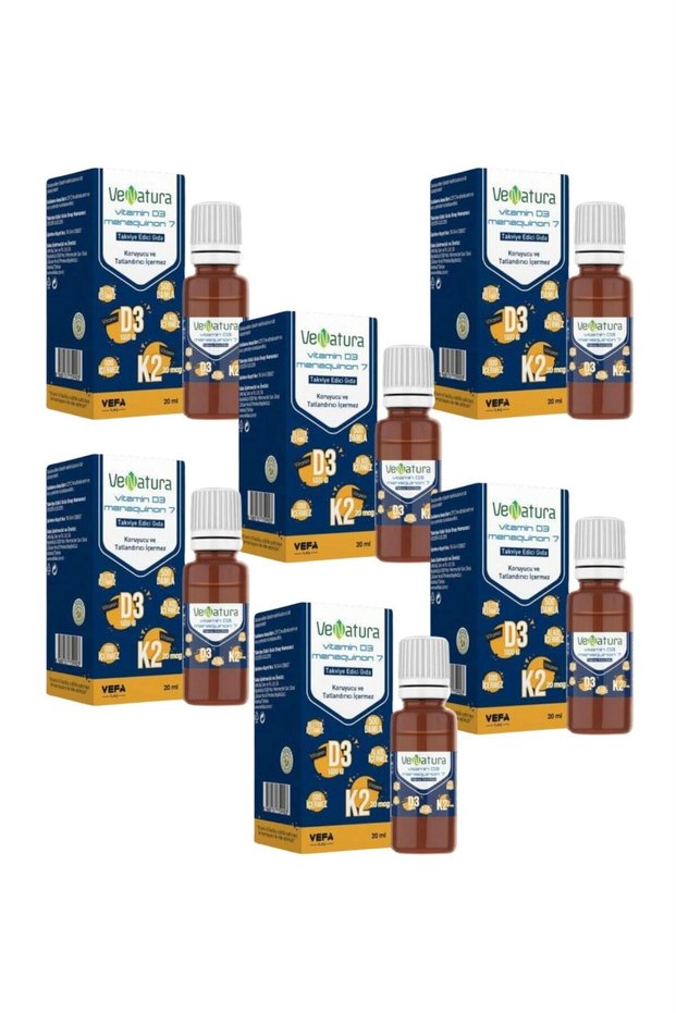 D3 K2 Drops 20 ml 6 Pieces