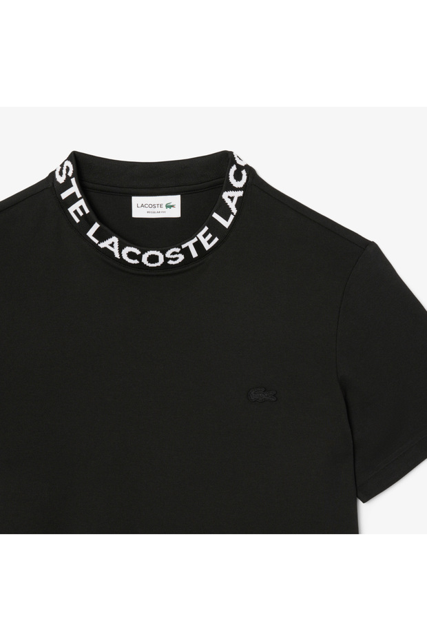 Erkek Regular Fit Bisiklet Yaka Siyah T-Shirt - 2