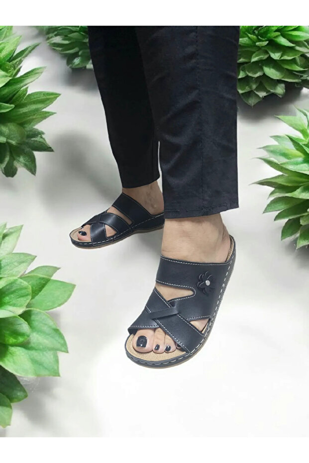 Women's Heel Spur Gel Home Out Slippers